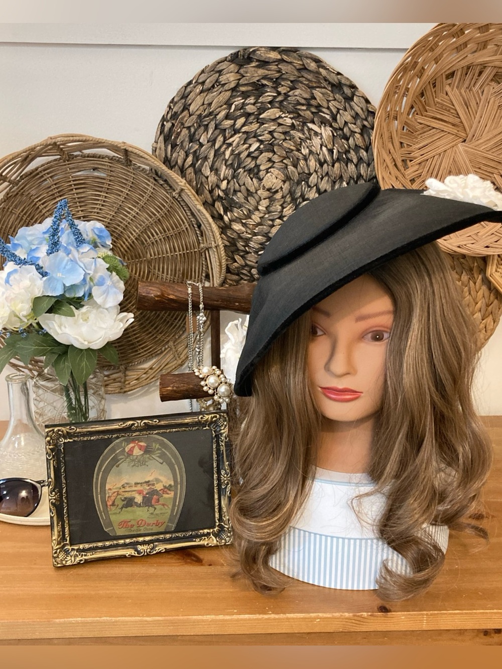 Derby hat (wide brim vintage)